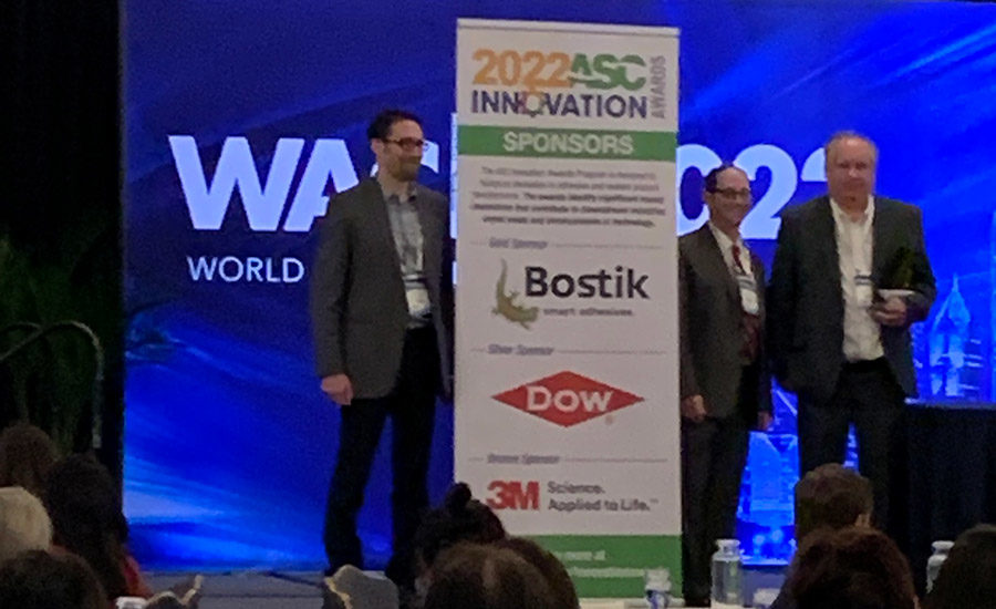Asc Announces 2022 Innovation Award Winners Adhesives And Sealants Industry 0918
