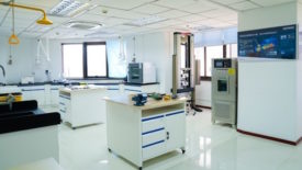 Photo of the lab at the Bodo Moller Adhesive Competence Center in Shanghai