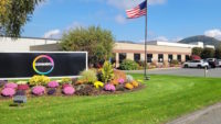 Photo of the front of Covestro site in South Deerfield Massachusetts