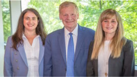 DuPont’s Lori D. Koch, Edward D. Breen and Antonella B. Franzen. Image courtesy of DuPont. 