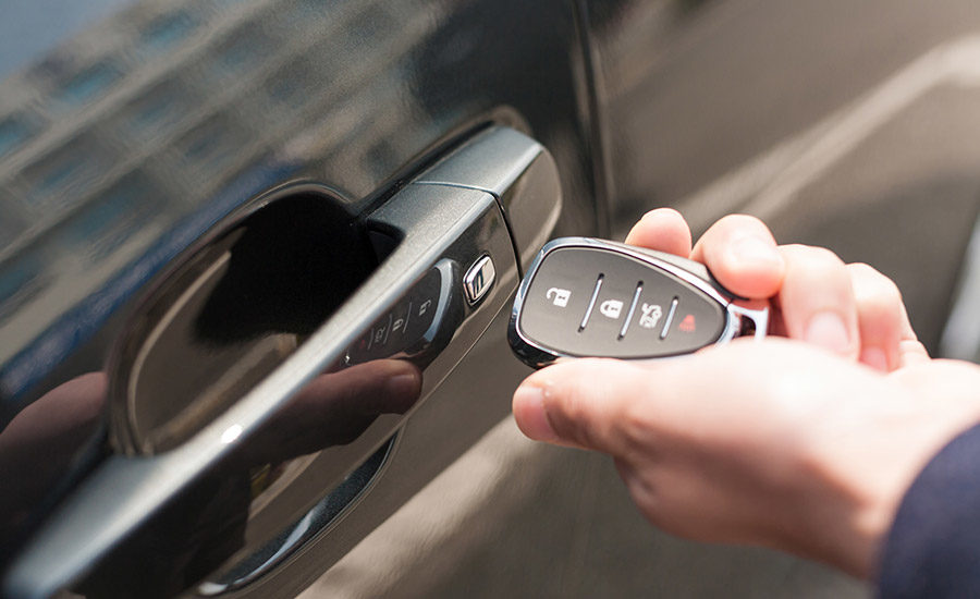 keyless entry for automobile