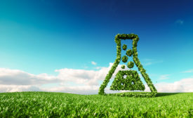 digital graphic representing a theme of sustainability