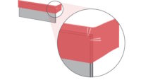 Drawing illustrating the tape's tear resistance success