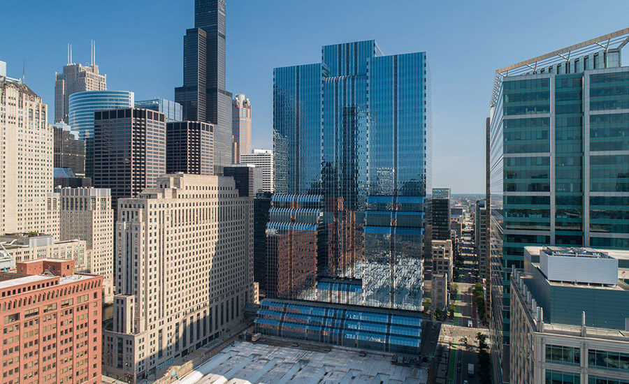 Curtain Wall Restoration at Award-Winning Tower in Chicago | Adhesives ...