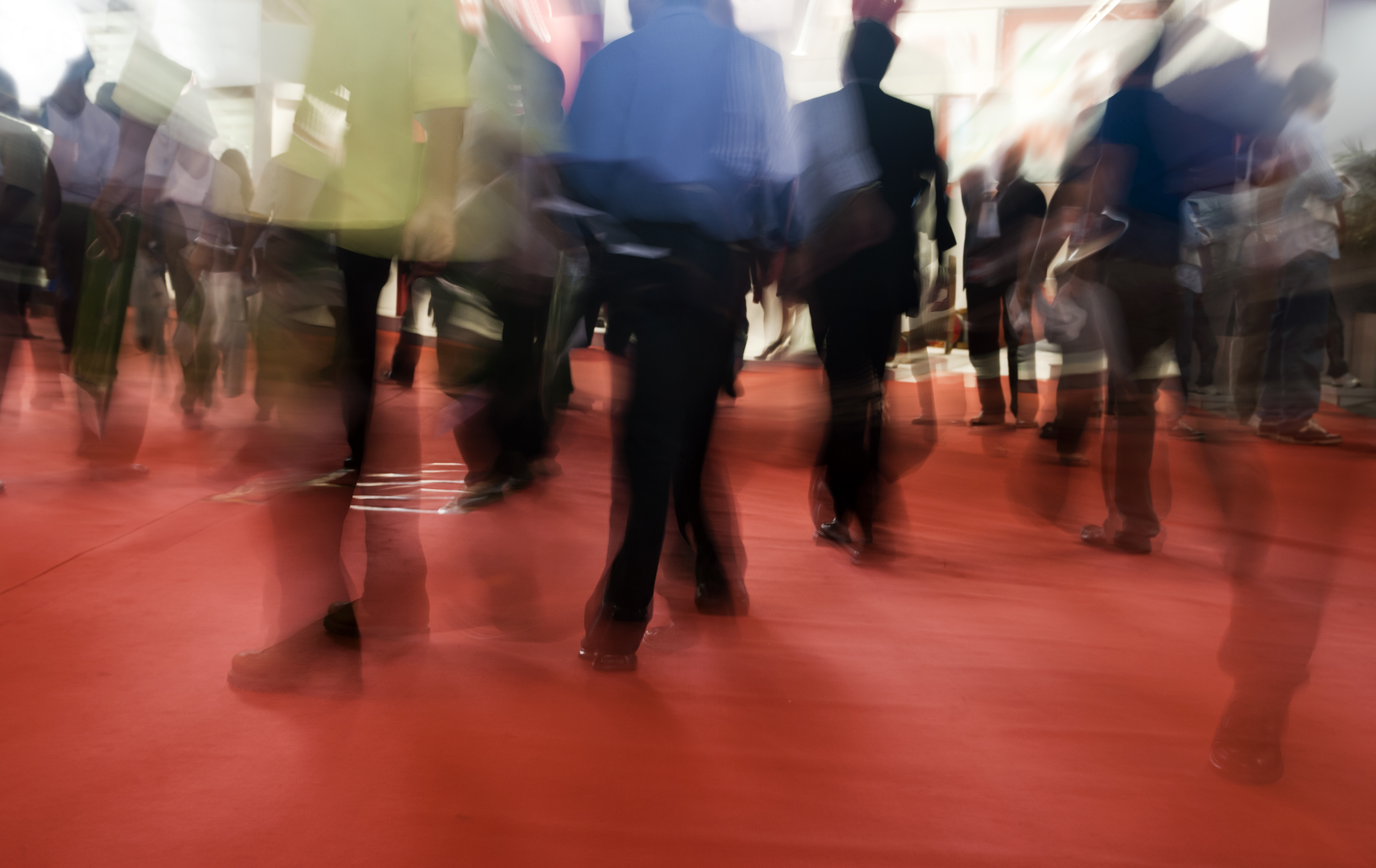 exhibit floor